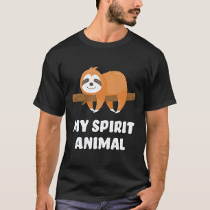 Funny Sloth My Spirit Animal Men Women Kids T-Shirt