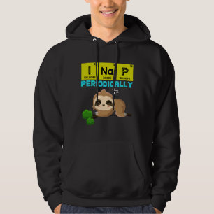 Funny Sloth Periodic Table Lazy Hoodie