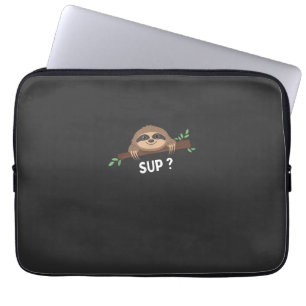 Funny Sloth Saying _ Sloth Costume _ Pet Animal Sl Laptop Sleeve