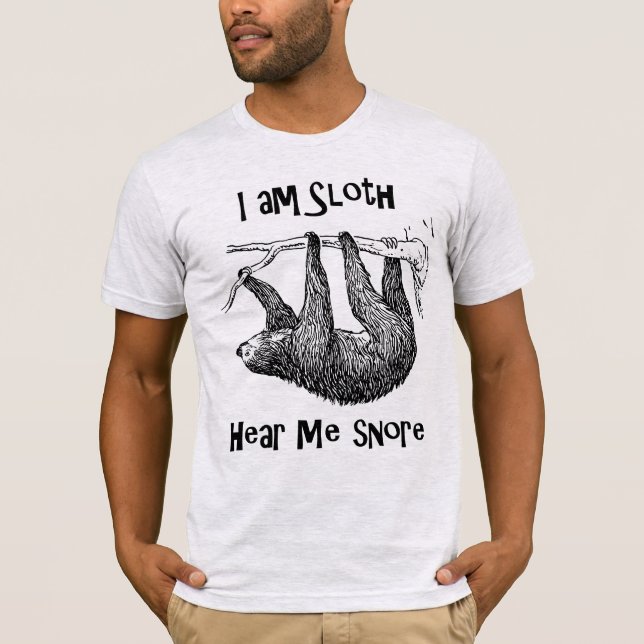 Funny Sloth T-Shirt (Front)