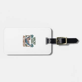 Funny sloth Vacay Mode Activated Chill Vacation vi Luggage Tag