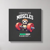 Funny Sloth Workout Gym Fitness Weightlifting T-Sh