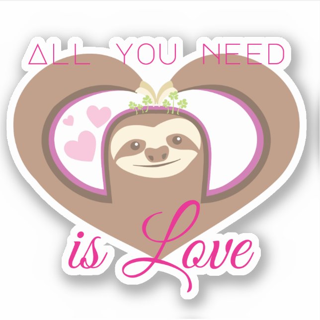 funny sloths girly samurai zombie sloth power (Front)