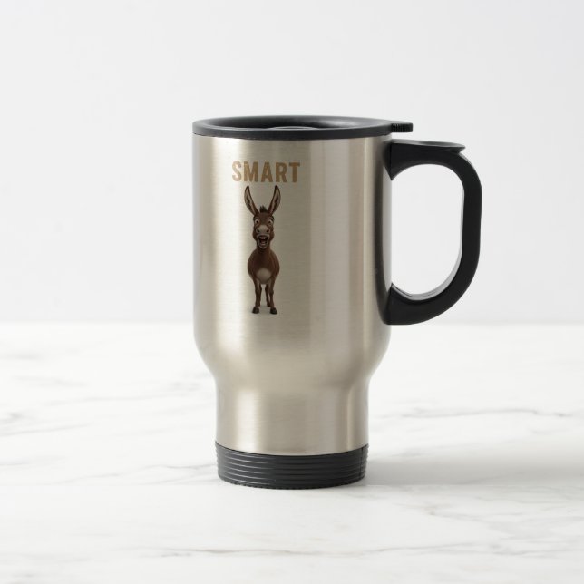Funny Smart Donkey Mug (Right)