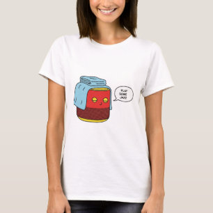 Funny Smart Speaker T-Shirt Play Some Jazz Music