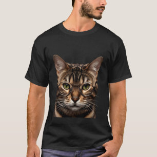 Funny Smart Tabby Cat Lovers for Men Women Kid T-Shirt