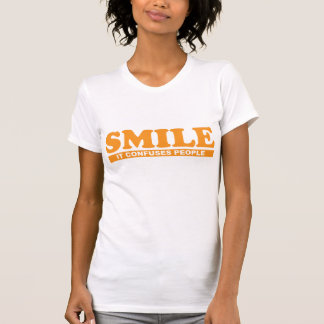 Funny Smile It Confuses People T Shirt