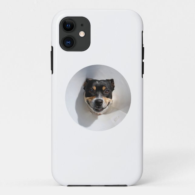 Funny smiling dog Case-Mate iPhone case (Back)