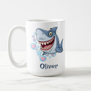 Funny Smiling Shark Coffee Mug