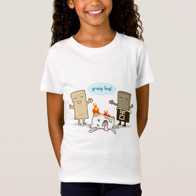 Funny - S'Mores Group Hug T-Shirt (Front)