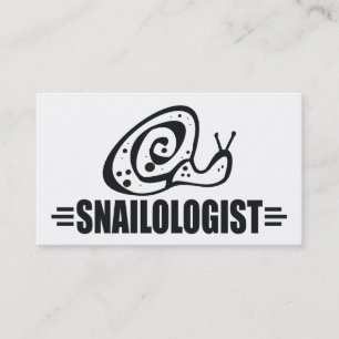 Funny Snail Business Card