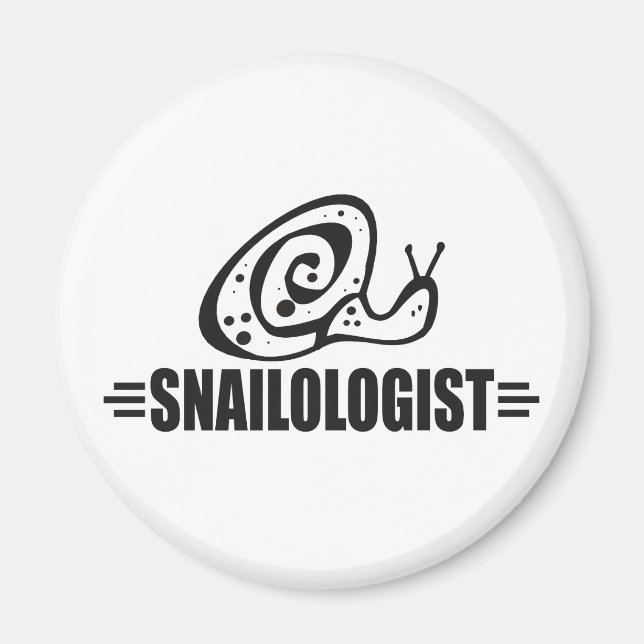 Funny Snail Magnet (Front)