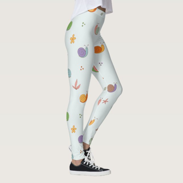 Funny snails leggings (Right)