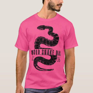 FUNNY SNAKE WORLD SNAKE DAY JULY 16 2 T-Shirt
