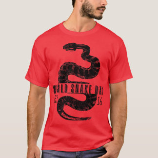 FUNNY SNAKE WORLD SNAKE DAY JULY 16 2 T-Shirt