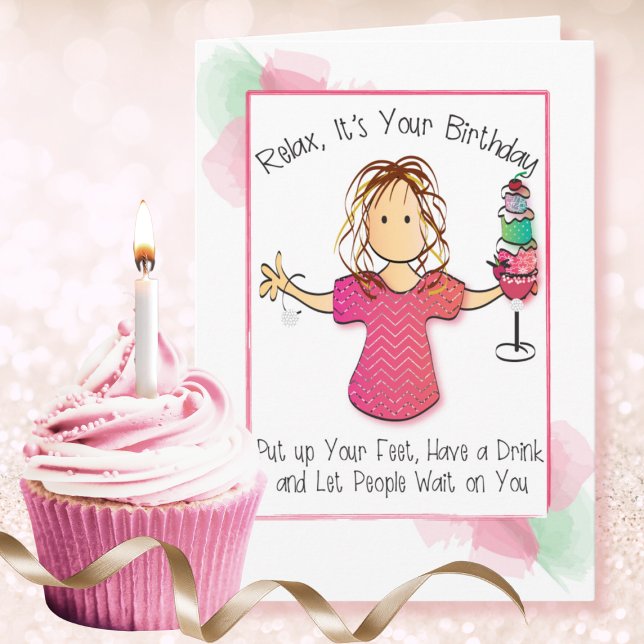 Funny Snarky Sarcastic Female 40th Birthday   Card (Creator Uploaded)