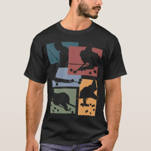 Funny Snooker Billiard Player Eight Ball Design Po T-Shirt