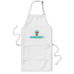 Funny Snow Globe Long Apron