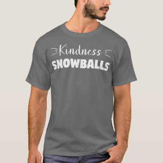 Funny Snow Humour Quote For A Winter Lover  T-Shirt