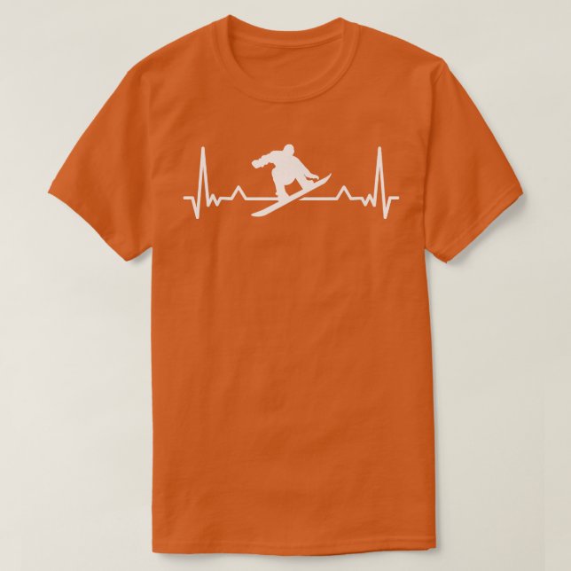 Funny snowboarding Tee  (Design Front)