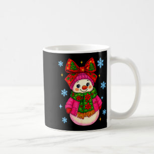 Funny Snowman Christmas Costume Cute Toddler Girl  Coffee Mug