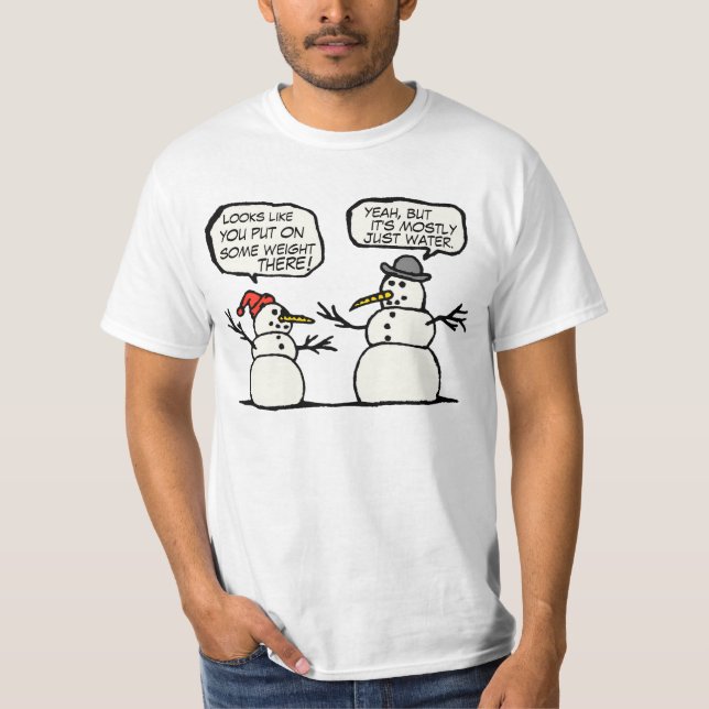 Funny Snowmen Shirt (Front)