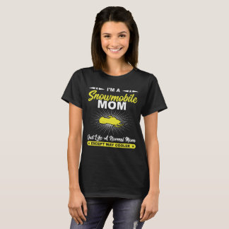 Funny Snowmobile Mum Snowmobile Rider Gift T-Shirt