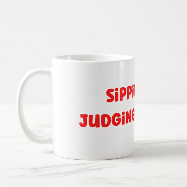 Funny Sober Coffee Mug (Left)