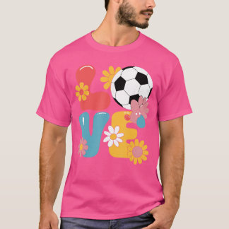Funny Soccer Art for Women Girls Soccer Player Soc T-Shirt