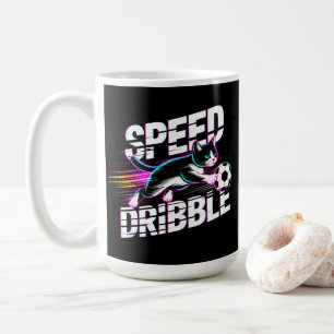 Funny Soccer Cat - Gift for Cat Lovers & Players Coffee Mug
