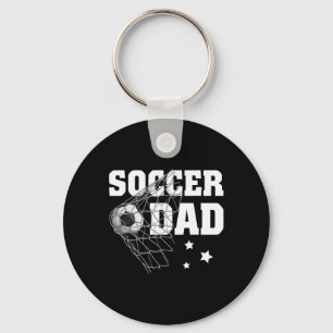 Funny Soccer Dad Daddy Soccer Sport Lover Fan Fath Key Ring