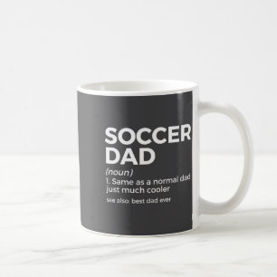 Funny Soccer Dad Definition For Mens Soccer Playe Coffee Mug