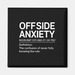 Funny Soccer Definition Soccer Player Coach Offsid Magnet