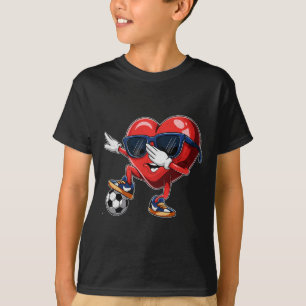 Funny Soccer Drip Boys Ice Cream Patriotic America T-Shirt