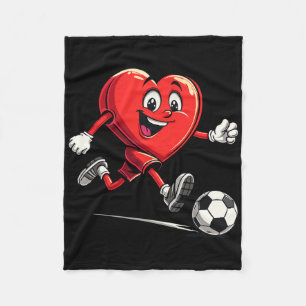 Funny Soccer Fan Tackle Problems Like A Midfielder Fleece Blanket