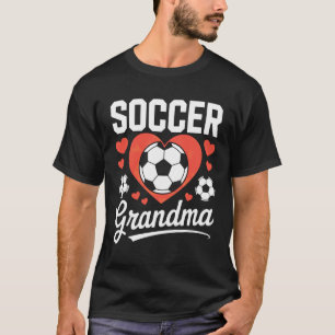 Funny Soccer Grandma Soccer Fans Playoffs T-Shirt