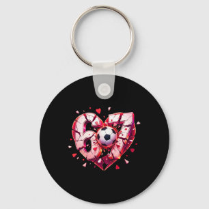 Funny Soccer Heart 67 Six Seven Valentine Meme Spo Key Ring