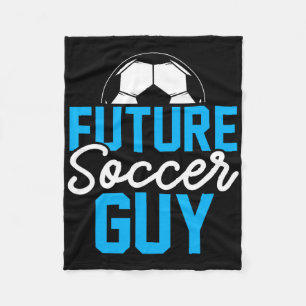 Funny Soccer Lover Birthday Graphic Boys Men Kids  Fleece Blanket