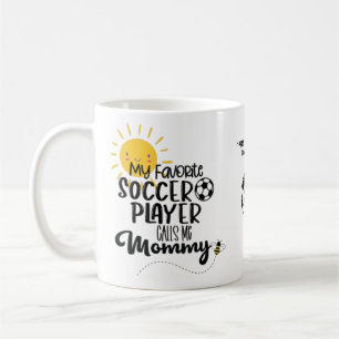 Funny SOCCER MOM Mothers Day Birthday Personalised Coffee Mug