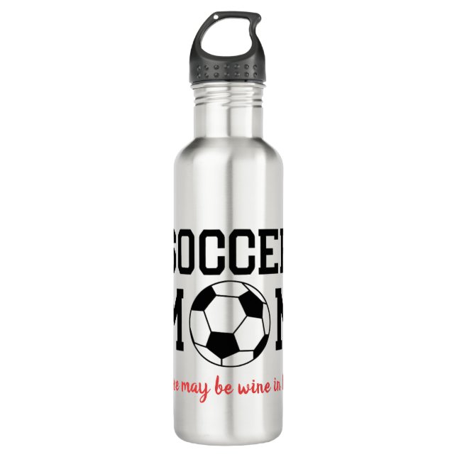 Funny Soccer Mum  710 Ml Water Bottle (Front)