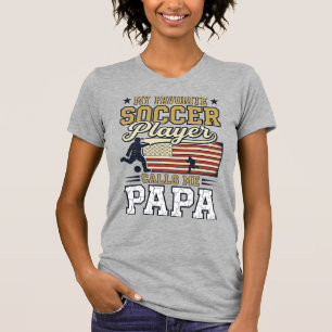 Funny Soccer Papa Vintage Shirt Design_1