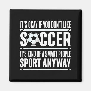 Funny Soccer Player Fans Boys Girls Game Day Socce Magnet