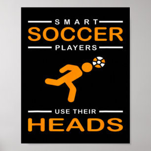 Funny Soccer Player Meme Sports Gift Humour Poster