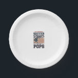 Funny Soccer Pops Vintage Engraving Shirt Design_1 Paper Plate<br><div class="desc">Funny Soccer Pops Vintage Engraving Shirt Design_1</div>