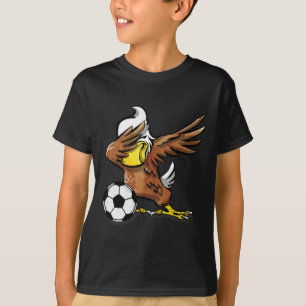 Funny Soccer T Shirt Dabbing Eagle Shirt Sport Gif