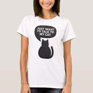 Funny Social Anxiety Cat Shirt   Gift for Cat Moms