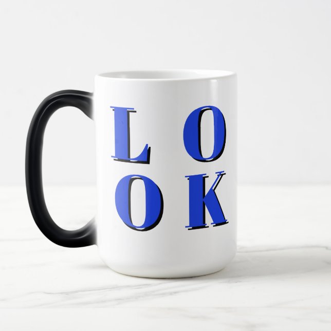 funny social cute cool design magic mug (Left)