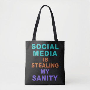 Funny “Social Media” bags