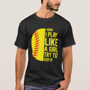 Funny Softball Softball Cute Softball Players 1 T-Shirt