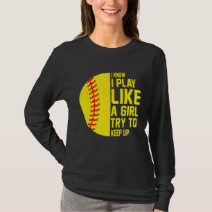 Funny Softball Softball Cute Softball Players 1 T-Shirt